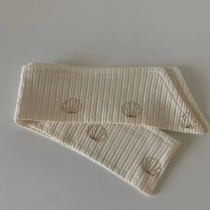 Woven Kids Ribbed Seashell Bow